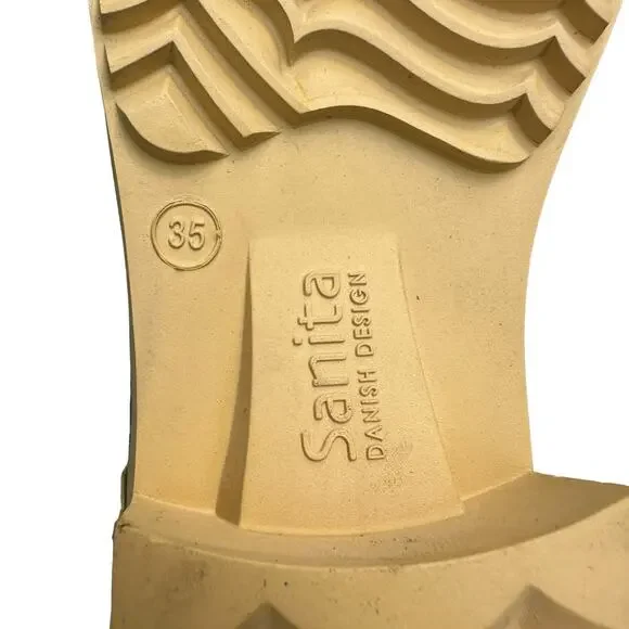 Sanita Women's Raining Cats And Clogs Rubber Slip On Womens Shoes Size EU35 US5 - Picture 8 of 8